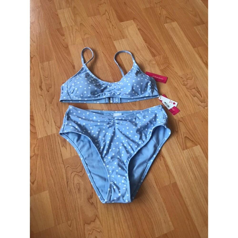 Xhilaration Cinch Front Bralette Bikini Set